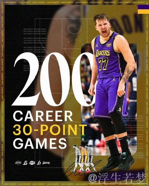 东契奇本赛季40+得分场次超过30分以下场次 东契奇本赛季40+得分场次超过30分以下场次